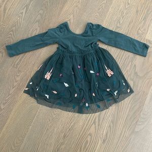 Hanna Andersson Disney Dress. Embroidered tutu. 90cm / 3T